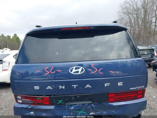 44751817 :رقم المزاد ، 5NMP2DG19SH067200 vin ، 2025 Hyundai Santa Fe Hybrid Sel مزاد بيع