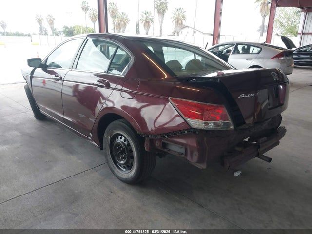 44751825 :رقم المزاد ، 1HGCP26319A160080 vin ، 2009 Honda Accord 2.4 Lx مزاد بيع