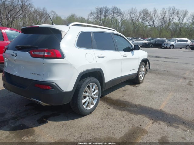 44751872 :رقم المزاد ، 1C4PJMDS8HW547301 vin ، 2017 Jeep Cherokee Limited 4x4 مزاد بيع