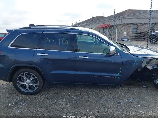 44751921 :رقم المزاد ، 1C4RJFBG6LC244272 vin ، 2020 Jeep Grand Cherokee Limited 4x4 مزاد بيع