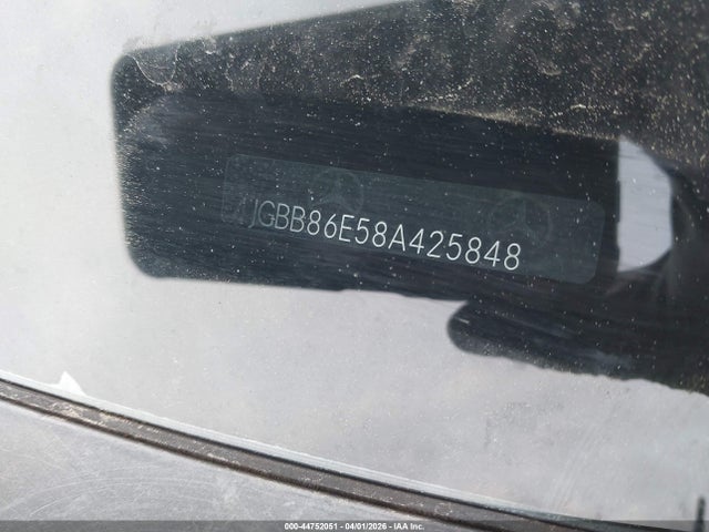 44752051 :رقم المزاد ، 4JGBB86E58A425848 vin ، 2008 Mercedes-benz Ml 350 4matic مزاد بيع