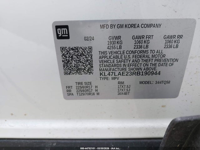 2024 BUICK ENVISTA KL47LAE23RB190944 Photo 8
