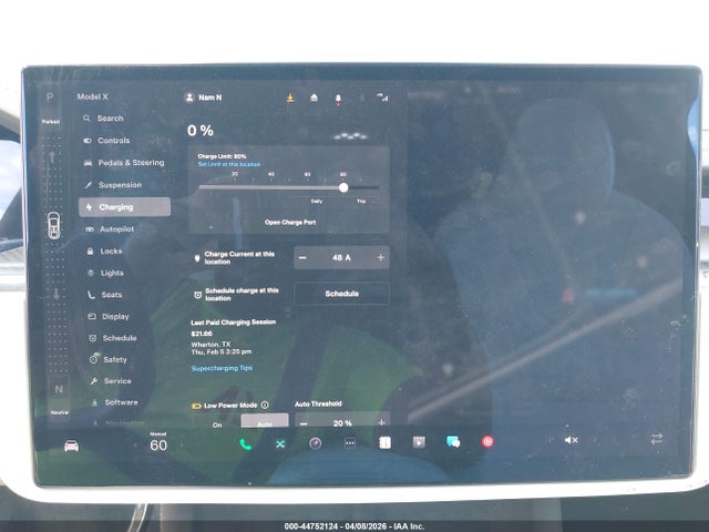 Aukcja sprzedaży 2022 Tesla Model X Plaid Tri Motor All-wheel Drive, vin: 7SAXCBE62NF340003, numer aukcji: 44752124