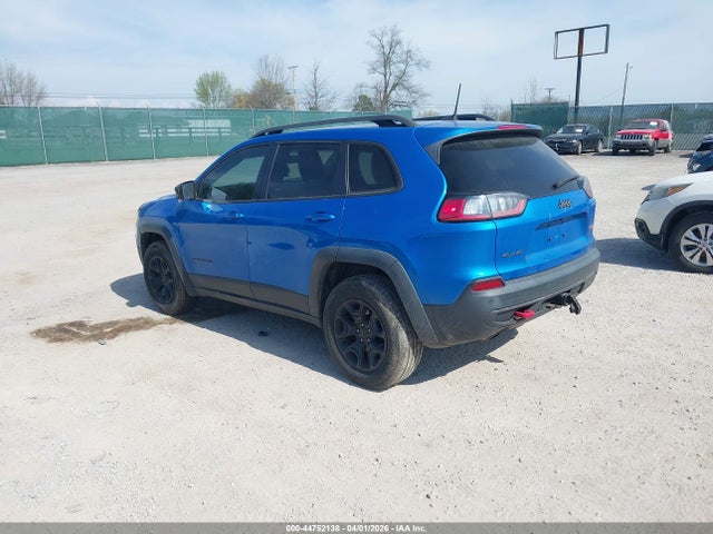 44752138 :رقم المزاد ، 1C4PJMBN0KD193158 vin ، 2019 Jeep Cherokee Trailhawk 4x4 مزاد بيع