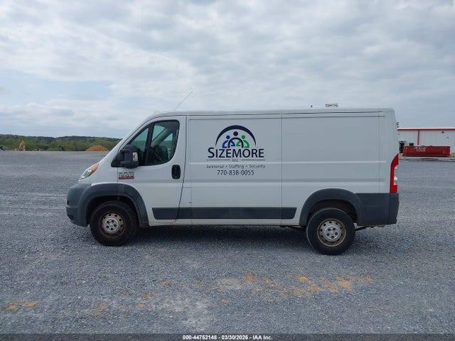 2015 Ram Promaster 1500 Low Roof მანქანა იყიდება აუქციონზე, vin: 3C6TRVAG0FE502218, აუქციონის ნომერი: 44752148
