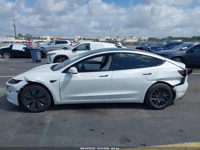 Aukcja sprzedaży 2025 Tesla Model 3 Long Range Rear-wheel Drive/standard Rear-wheel Drive, vin: 5YJ3E1EA6SF064344, numer aukcji: 44752162