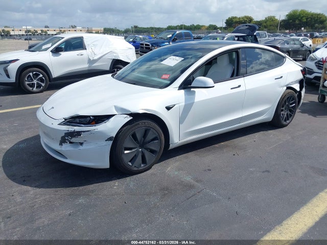 Aukcja sprzedaży 2025 Tesla Model 3 Long Range Rear-wheel Drive/standard Rear-wheel Drive, vin: 5YJ3E1EA6SF064344, numer aukcji: 44752162