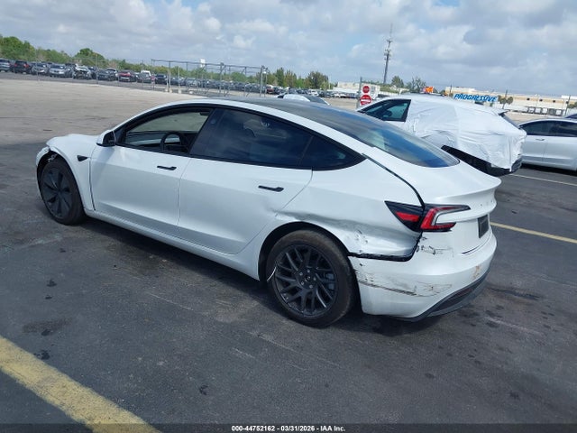 Aukcja sprzedaży 2025 Tesla Model 3 Long Range Rear-wheel Drive/standard Rear-wheel Drive, vin: 5YJ3E1EA6SF064344, numer aukcji: 44752162