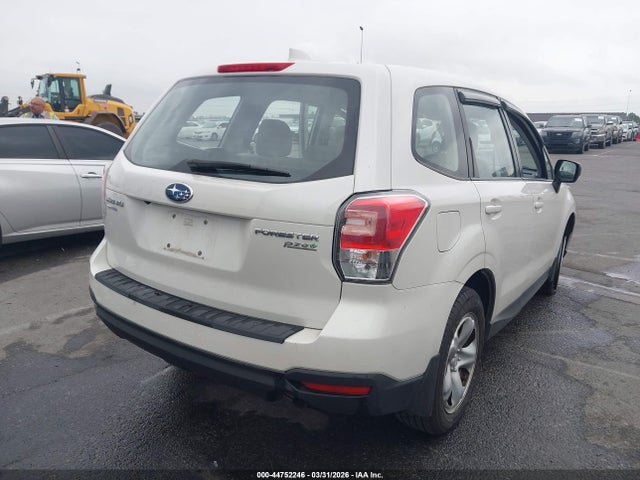 2017 Subaru Forester 2.5i მანქანა იყიდება აუქციონზე, vin: JF2SJAAC2HH450462, აუქციონის ნომერი: 44752246