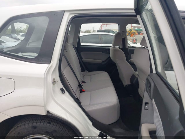2017 Subaru Forester 2.5i მანქანა იყიდება აუქციონზე, vin: JF2SJAAC2HH450462, აუქციონის ნომერი: 44752246