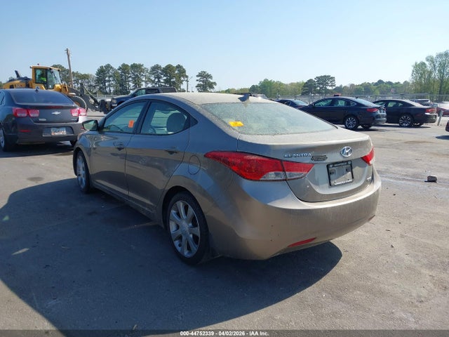 Aukcja sprzedaży 2013 Hyundai Elantra Limited, vin: 5NPDH4AEXDH260958, numer aukcji: 44752339
