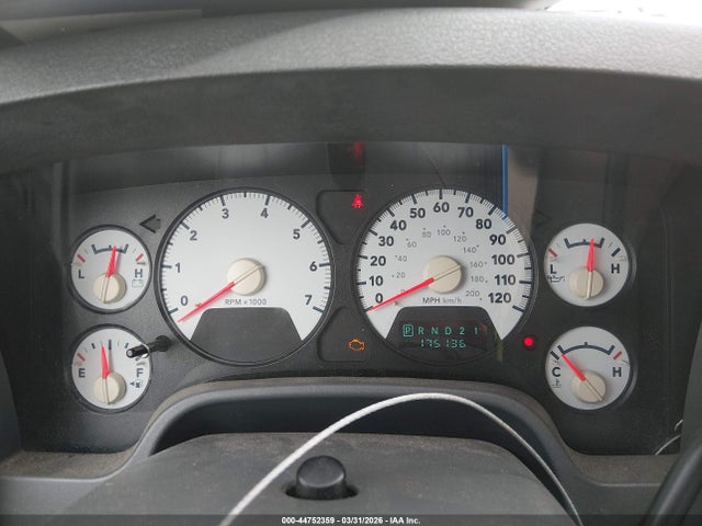 2006 Dodge Ram 2500 Slt/sport მანქანა იყიდება აუქციონზე, vin: 3D7KR28D66G286223, აუქციონის ნომერი: 44752359