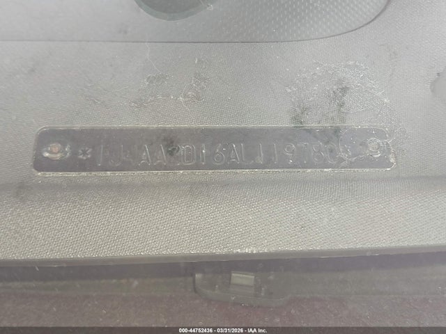 44752436 :رقم المزاد ، 1J4AA2D16AL119780 vin ، 2010 Jeep Wrangler Sport مزاد بيع