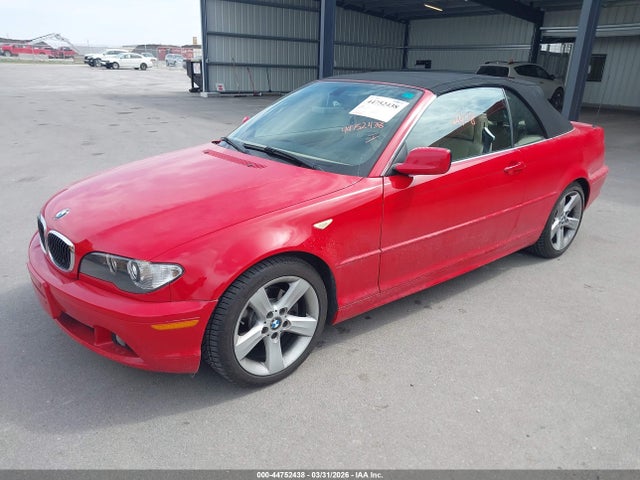 2006 Bmw 325ci მანქანა იყიდება აუქციონზე, vin: WBABW33416PX86069, აუქციონის ნომერი: 44752438