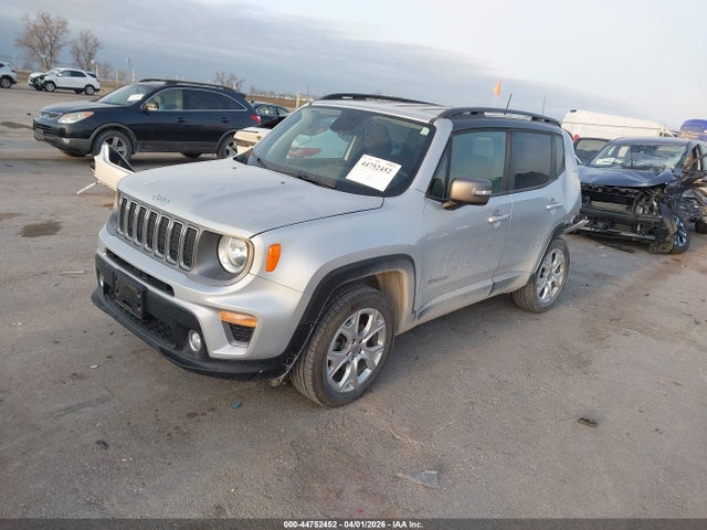 Aukcja sprzedaży 2019 Jeep Renegade Limited 4x4, vin: ZACNJBD19KPJ93602, numer aukcji: 44752452