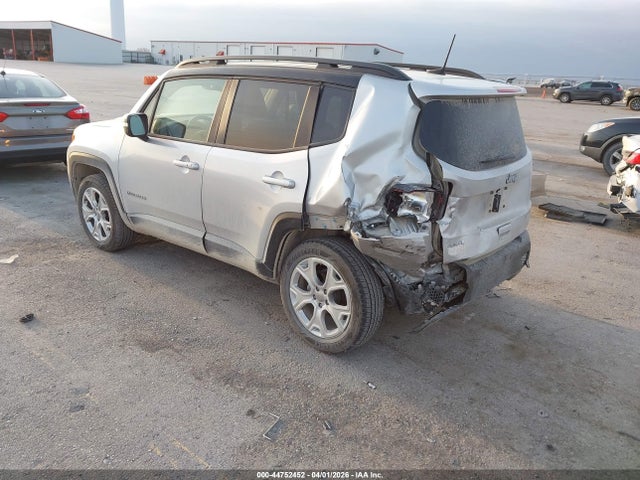 Aukcja sprzedaży 2019 Jeep Renegade Limited 4x4, vin: ZACNJBD19KPJ93602, numer aukcji: 44752452