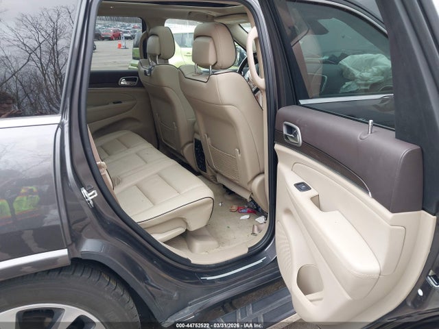 Aukcja sprzedaży 2018 Jeep Grand Cherokee Overland 4x4, vin: 1C4RJFCG9JC184869, numer aukcji: 44752522