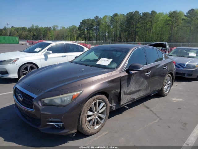 Aukcja sprzedaży 2014 Infiniti Q50, vin: JN1BV7AP8EM682546, numer aukcji: 44752596
