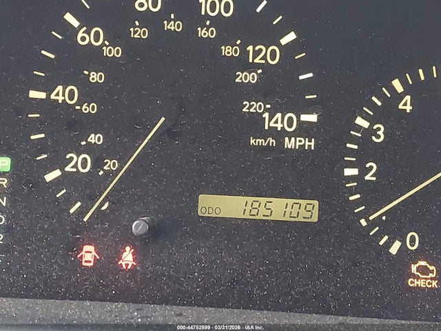 44752599 :رقم المزاد ، JTJGF10U910109397 vin ، 2001 Lexus Rx 300 مزاد بيع