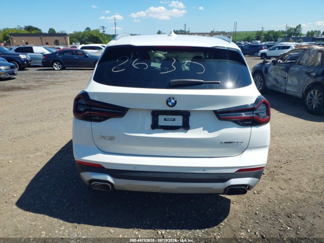 Aukcja sprzedaży 2022 Bmw X3 Xdrive30i, vin: WBX57DP04NN172527, numer aukcji: 44752630