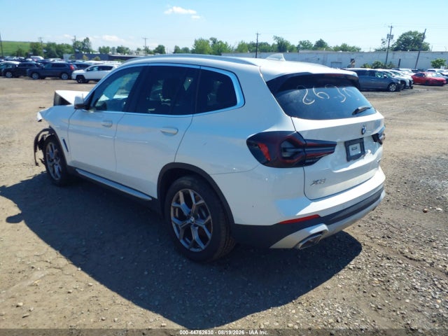 Aukcja sprzedaży 2022 Bmw X3 Xdrive30i, vin: WBX57DP04NN172527, numer aukcji: 44752630
