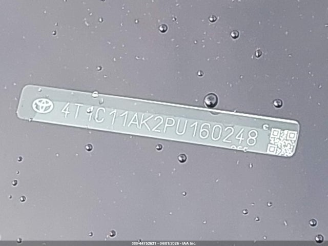 Aukcja sprzedaży 2023 Toyota Camry Le, vin: 4T1C11AK2PU160248, numer aukcji: 44752631
