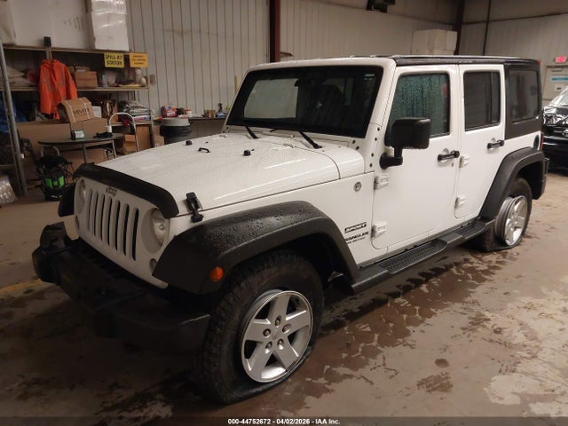 44752672 :رقم المزاد ، 1C4BJWDG9FL576435 vin ، 2015 Jeep Wrangler Unlimited Sport مزاد بيع