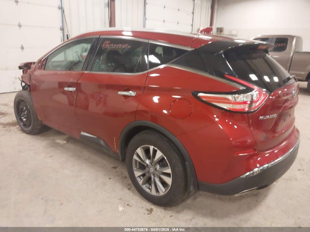 44752676 :رقم المزاد ، 5N1AZ2MH0JN167125 vin ، 2018 Nissan Murano Platinum/s/sl/sv مزاد بيع