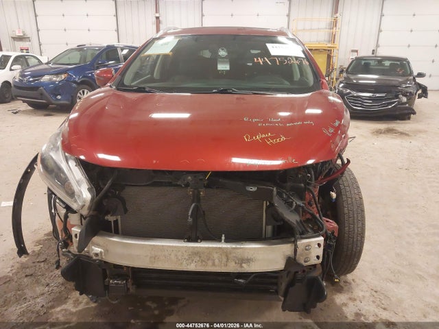 44752676 :رقم المزاد ، 5N1AZ2MH0JN167125 vin ، 2018 Nissan Murano Platinum/s/sl/sv مزاد بيع