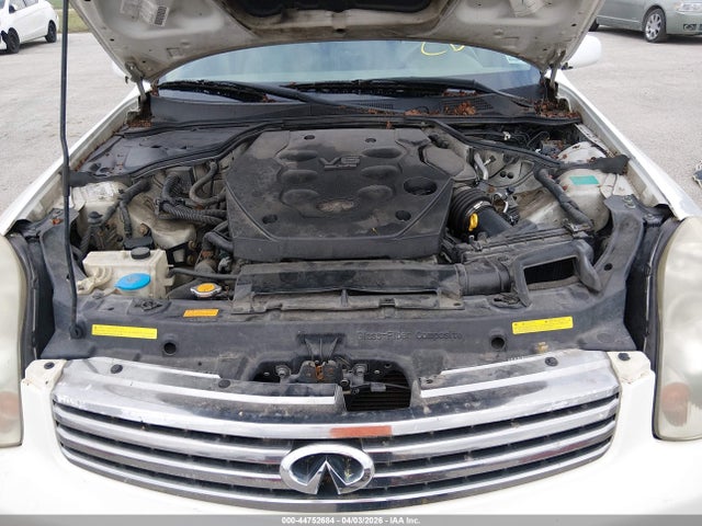 2004 Infiniti G35x მანქანა იყიდება აუქციონზე, vin: JNKCV51F54M720079, აუქციონის ნომერი: 44752684