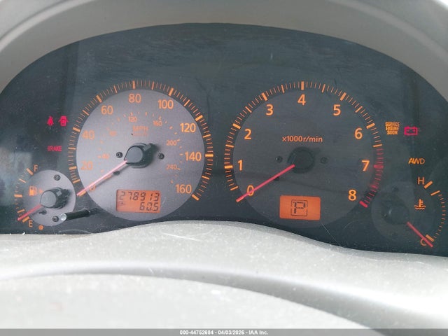 2004 Infiniti G35x მანქანა იყიდება აუქციონზე, vin: JNKCV51F54M720079, აუქციონის ნომერი: 44752684