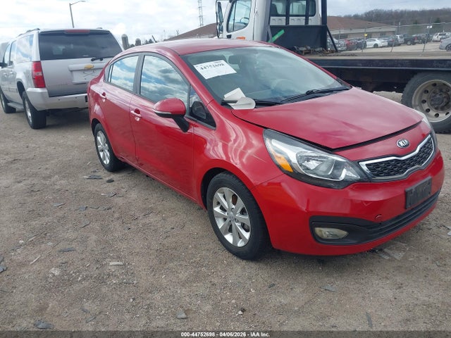 Продажа на аукционе авто 2014 Kia Rio Ex, vin: KNADN4A3XE6417839, номер лота: 44752698