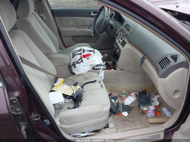 44752787 :رقم المزاد ، 5NPEU46F36H012717 vin ، 2006 Hyundai Sonata Gls V6/lx V6 مزاد بيع