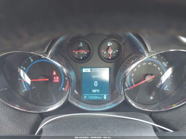 44752802 :رقم المزاد ، 1G1PC5SB8E7316612 vin ، 2014 Chevrolet Cruze 1lt Auto مزاد بيع