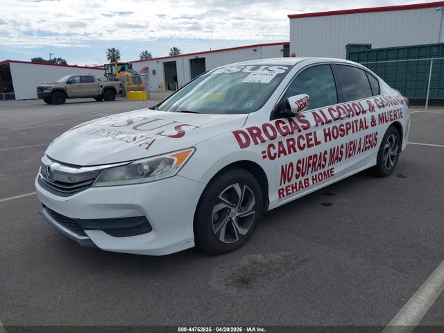 Honda ACCORD LX 2016 1HGCR2F30GA185348 Image 2