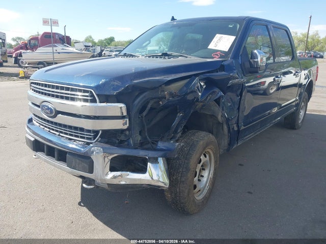 2018 Ford F-150 Lariat მანქანა იყიდება აუქციონზე, vin: 1FTEW1EGXJFD43512, აუქციონის ნომერი: 44752856