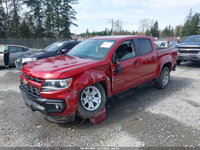 2021 Chevrolet Colorado 4wd  Short Box Lt მანქანა იყიდება აუქციონზე, vin: 1GCGTCEN1M1224695, აუქციონის ნომერი: 44752961