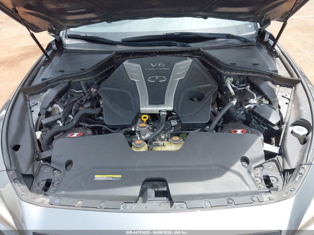 2018 Infiniti Q50 3.0t Luxe მანქანა იყიდება აუქციონზე, vin: JN1EV7AP0JM364833, აუქციონის ნომერი: 44753020