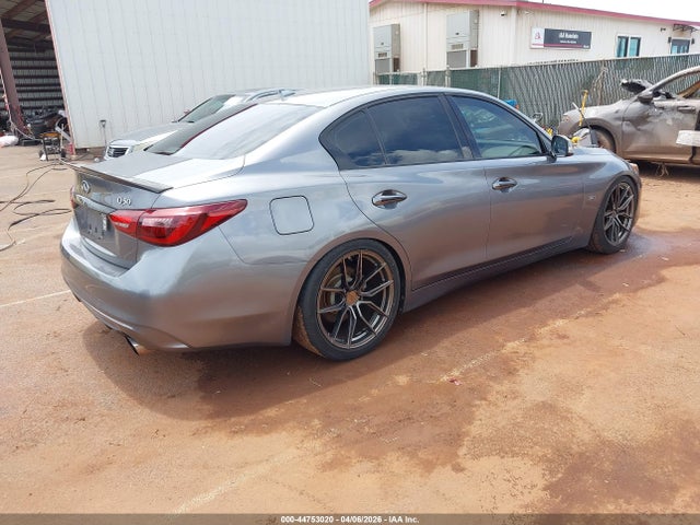 2018 Infiniti Q50 3.0t Luxe მანქანა იყიდება აუქციონზე, vin: JN1EV7AP0JM364833, აუქციონის ნომერი: 44753020