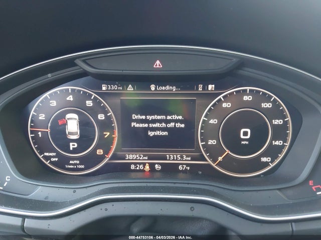 44753106 :رقم المزاد ، WA1BNAFY7K2125883 vin ، 2019 Audi Q5 45 Premium مزاد بيع
