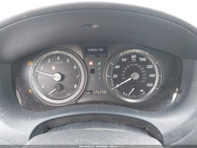 2008 Lexus Es 350 მანქანა იყიდება აუქციონზე, vin: JTHBJ46GX82262897, აუქციონის ნომერი: 44753133