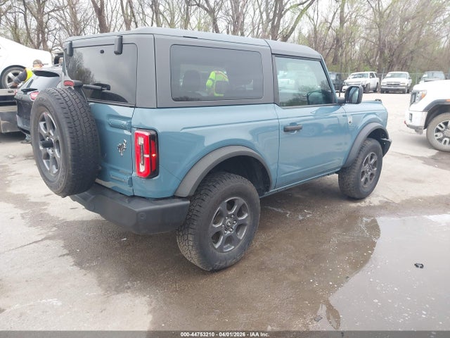 Продаж на аукціоні авто 2022 Ford Bronco Big Bend, vin: 1FMDE5AH8NLA89273, номер лоту: 44753210