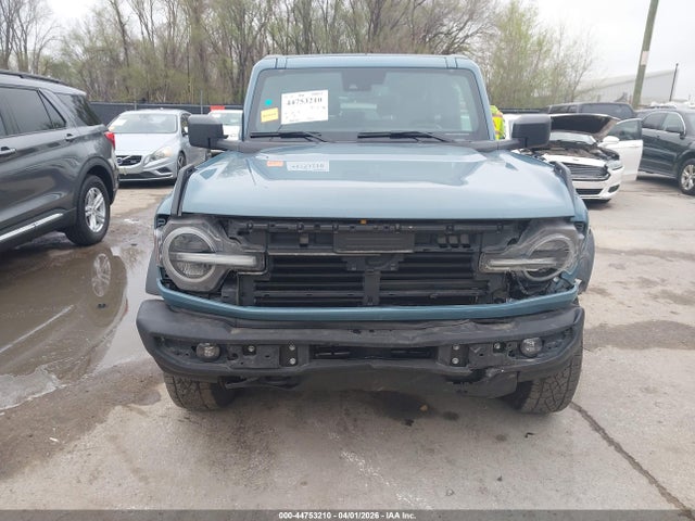 Продаж на аукціоні авто 2022 Ford Bronco Big Bend, vin: 1FMDE5AH8NLA89273, номер лоту: 44753210