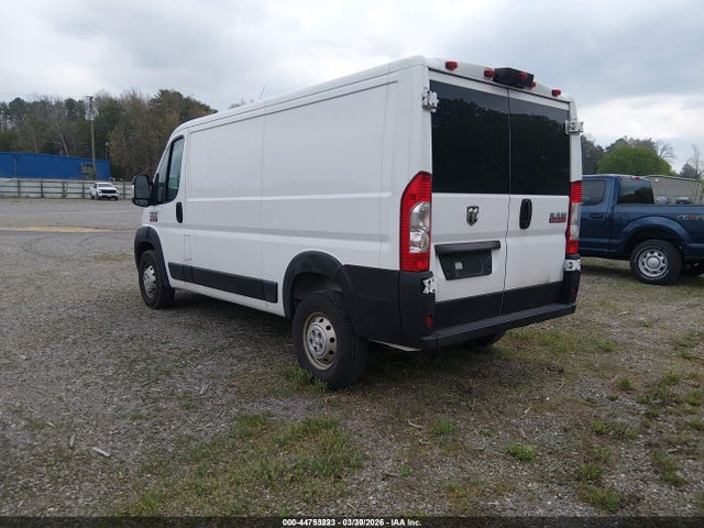 44753223 :رقم المزاد ، 3C6TRVAGXKE542767 vin ، 2019 Ram Promaster 1500 Low Roof 136 Wb مزاد بيع