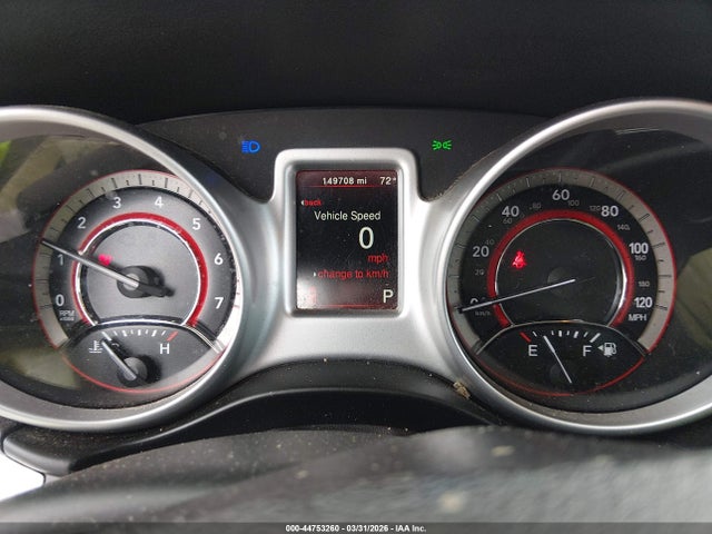 44753260 :رقم المزاد ، 3C4PDCBG3JT428874 vin ، 2018 Dodge Journey Sxt مزاد بيع