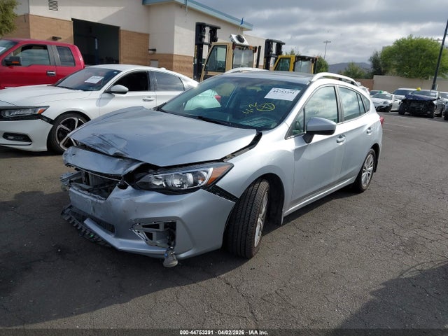 2018 Subaru Impreza 2.0i Premium მანქანა იყიდება აუქციონზე, vin: 4S3GTAD61J3749044, აუქციონის ნომერი: 44753391
