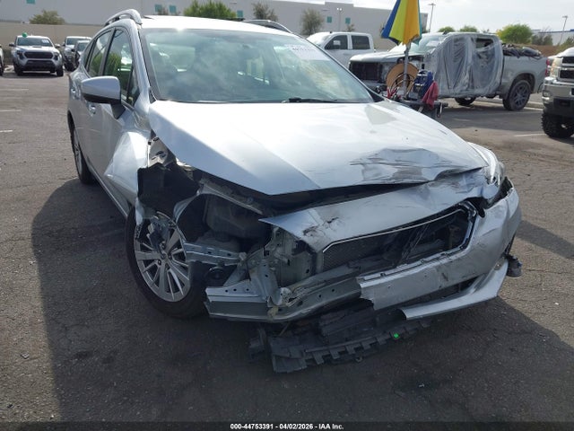 2018 Subaru Impreza 2.0i Premium მანქანა იყიდება აუქციონზე, vin: 4S3GTAD61J3749044, აუქციონის ნომერი: 44753391