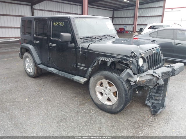 Aukcja sprzedaży 2014 Jeep Wrangler Unlimited Sport, vin: 1C4HJWDG8EL134075, numer aukcji: 44753448
