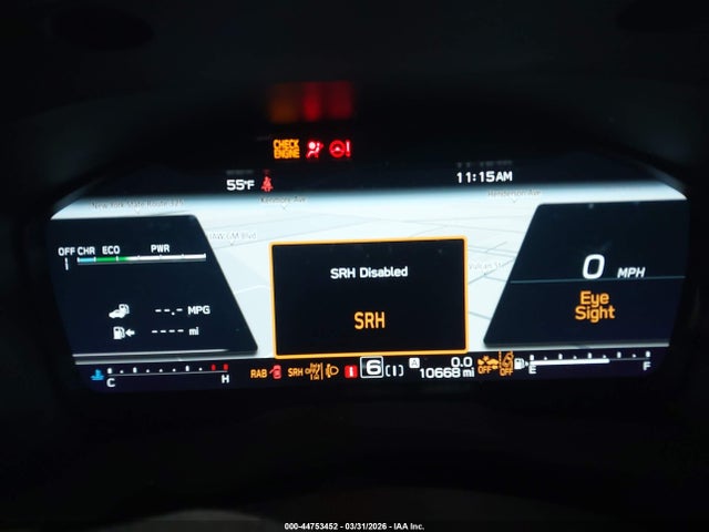 44753452 :رقم المزاد ، JF2SLSRD7SH400385 vin ، 2025 Subaru Forester Limited Hybrid مزاد بيع