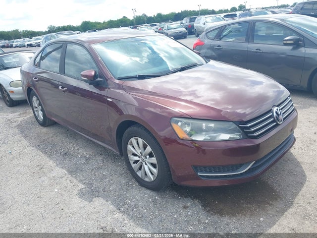 Продаж на аукціоні авто 2014 Volkswagen Passat 1.8t Wolfsburg Edition, vin: 1VWAT7A36EC103942, номер лоту: 44753482